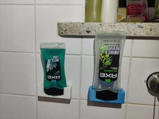 Wandhalter für AXE Duschgel Flasche